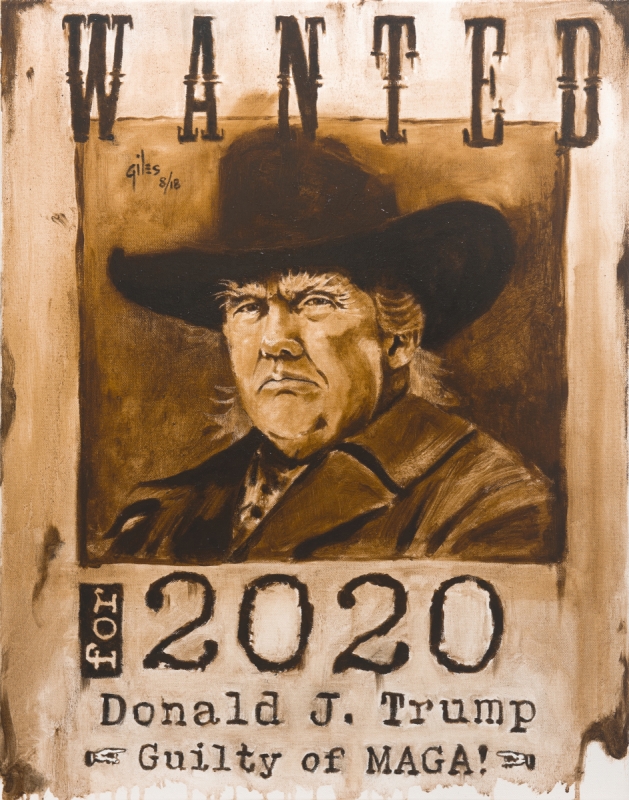 Guilty of MAGA by artist DOUG GILES